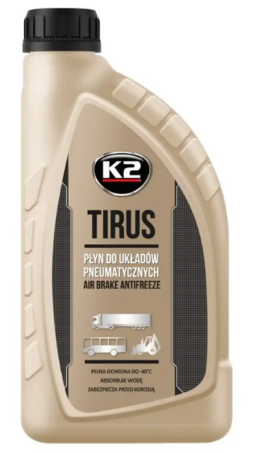 K2 Рідина для пневматичних гальмівних систем зимова T360 /TURBO TIRUS-40C 1л