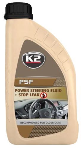 K2 Рідина для гідропідсилювача керма 05821E/K2 Power Steering Fluid+Stop Leak 1л