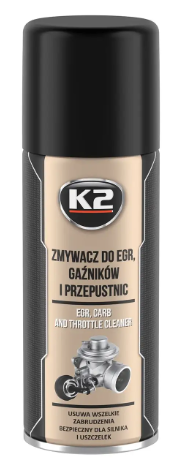 K2 W128 Засіб для очищення EGR та карбюратора / EGR.CARB Cleaner 400мл
