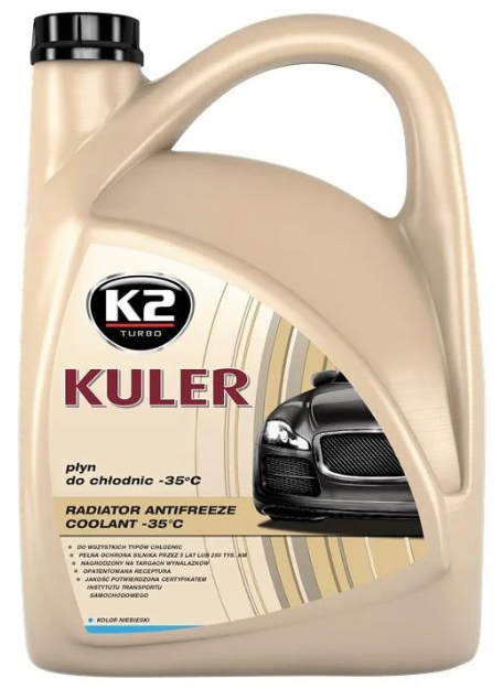 K2 Антифриз (блакитний) /  TURBO KULER -35C 5L BLUE G11