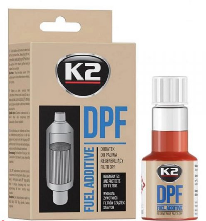 K2 T316 Очисник сажевого фільтра DPF TURBO 50мл