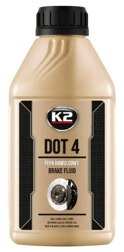 K2 Гальмівна рідина  TURBO DOT 4 BRAKE FLUID 500ML