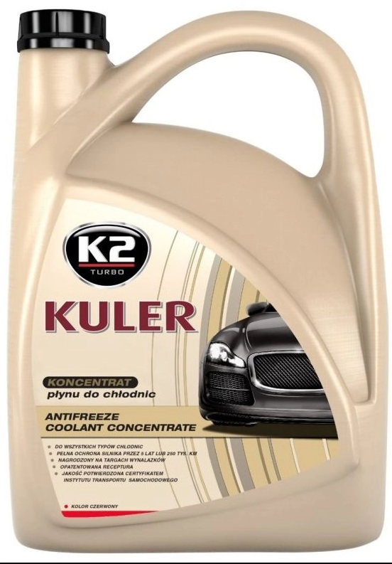 K2  Концентрат червоний  5л / TURBO KULER CONCENTRATE( G12/G12+) 5л