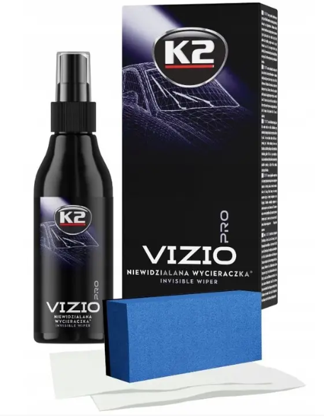 K2 D4028 Проф засіб для скла антидощ з аплікатором та мікрофіброю/K2 VIZIO PRO INVISIBLE WIPER 150ML