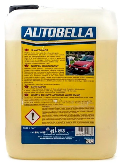 ATAS Автошампунь Autobella 10 кг воск