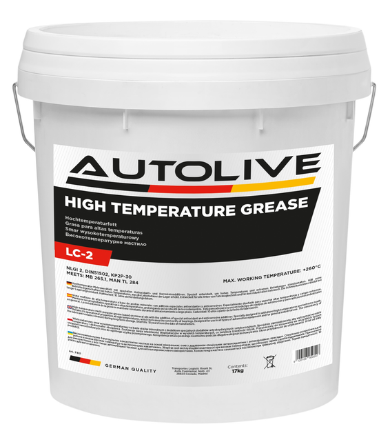 AUTOLIVE  Мастило LC-2 High Temperature Grease 4.5 кг