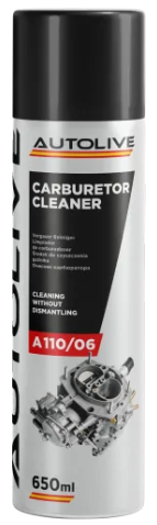 AUTOLIVE  A 110/06  Очисник карбюратора CARBURETOR CLEANER 650мл.