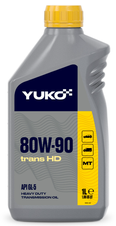 YUKO TRANS HD GL-5	SAE 80W-90 1л