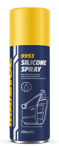 MANNOL 9963 Silicone Spray Antistatisch / Силіконове водовідштовхуюче мастило 0.45л.