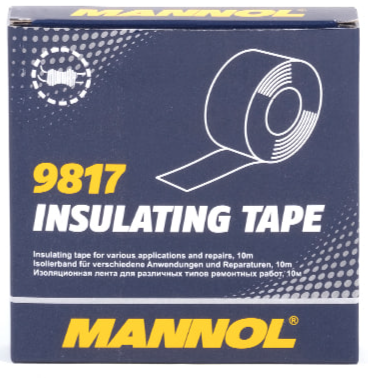 MANNOL 9817 Ізоляційна стрічка Insulating Tape 10м*19mm