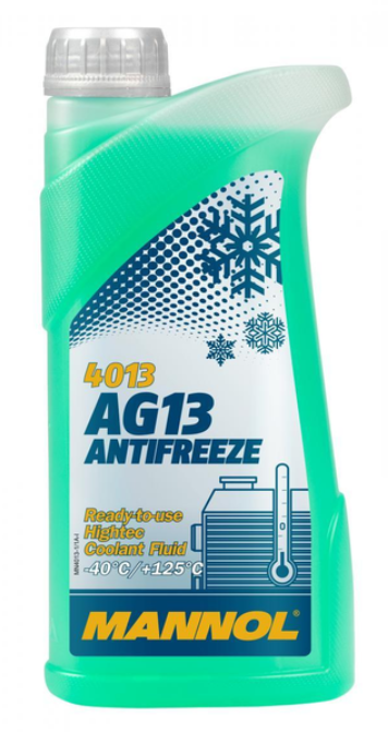 MANNOL Antifreeze AG 13  -40 1л зелений 4013