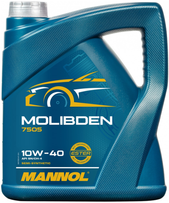 MANNOL MOLIBDEN  10W40 4л.