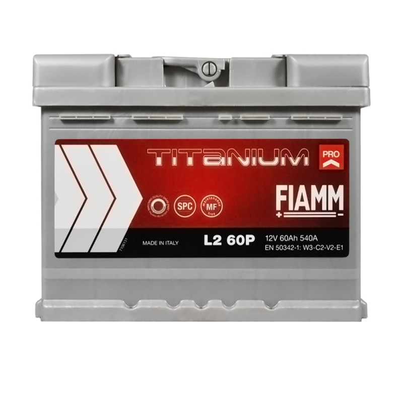 FIAMM Titanium Pro  60Аh 540А R+ (L2)