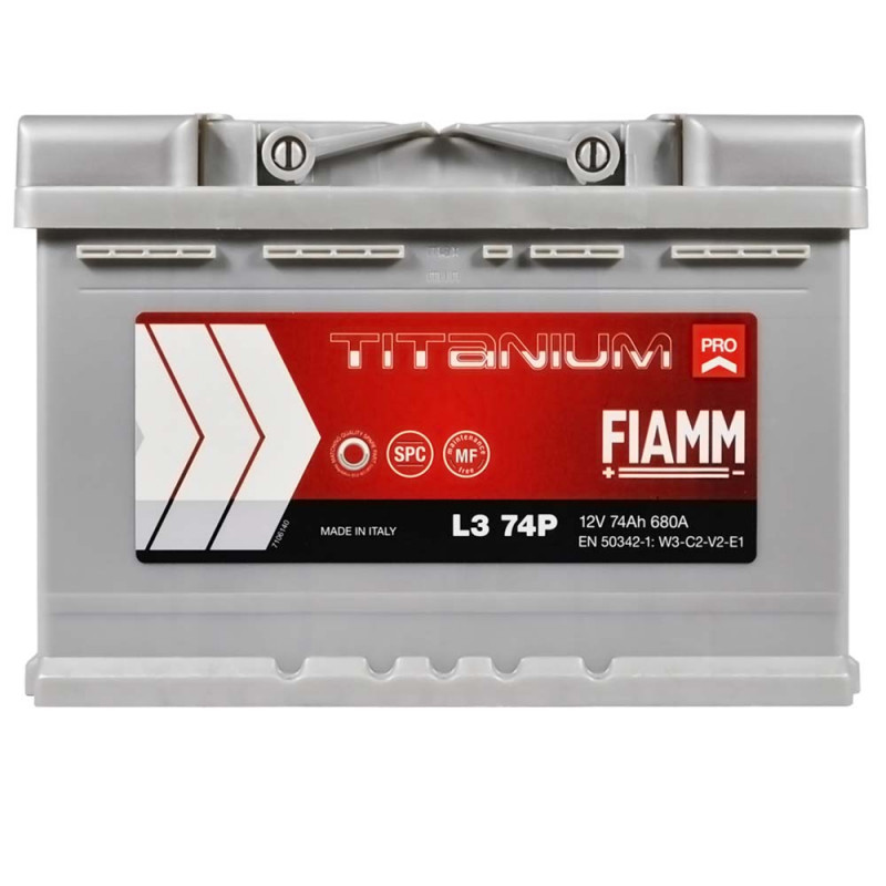 FIAMM TITANIUM PRO 6СТ-74Аh 680А (L3)