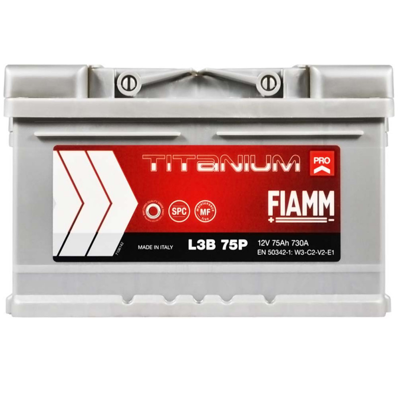 FIAMM TITANIUM PRO 6СТ-75Аh 730А (L3B 75P)