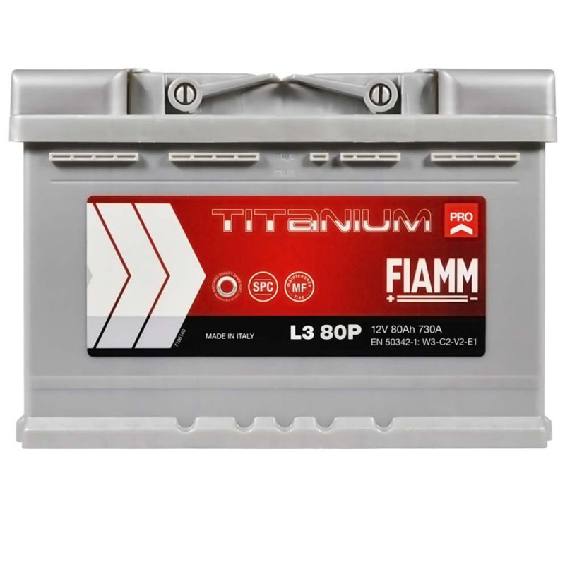 FIAMM TITANIUM PRO 6СТ-80Аh 730А (L3 80P)
