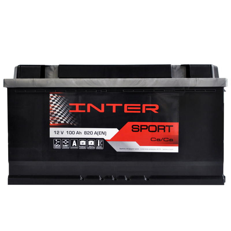 INTER 100Ah 840A R+ (L5) Sport