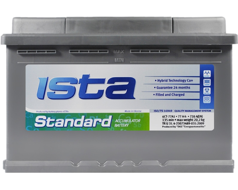 ISTA 7 Series  77Ah 760A R+ (L3)