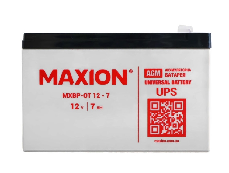 MAXION MXBP-OT 7 - 12 (12V 7Ah) пром AGM