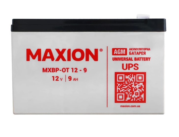 MAXION MXBP-OT 9-12 (12V 9Ah) пром AGM
