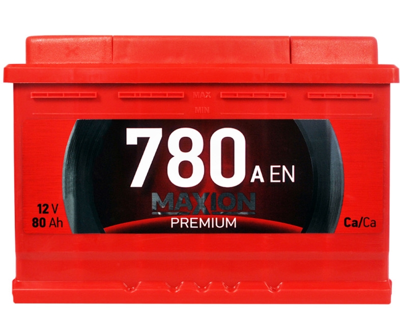 MAXION Premium  80Аh 780A R+ (L3)