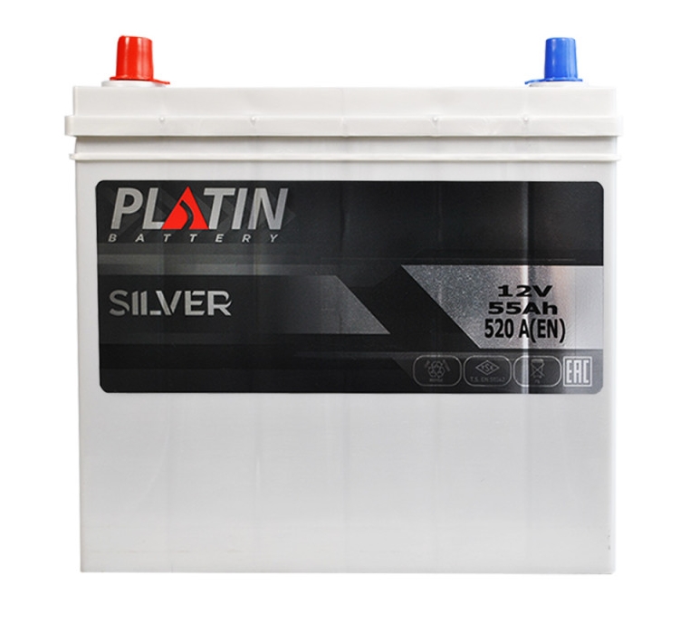 PLATIN  Silver Asia SMF (NS60) 55Ah 520A L+ толст.кл.