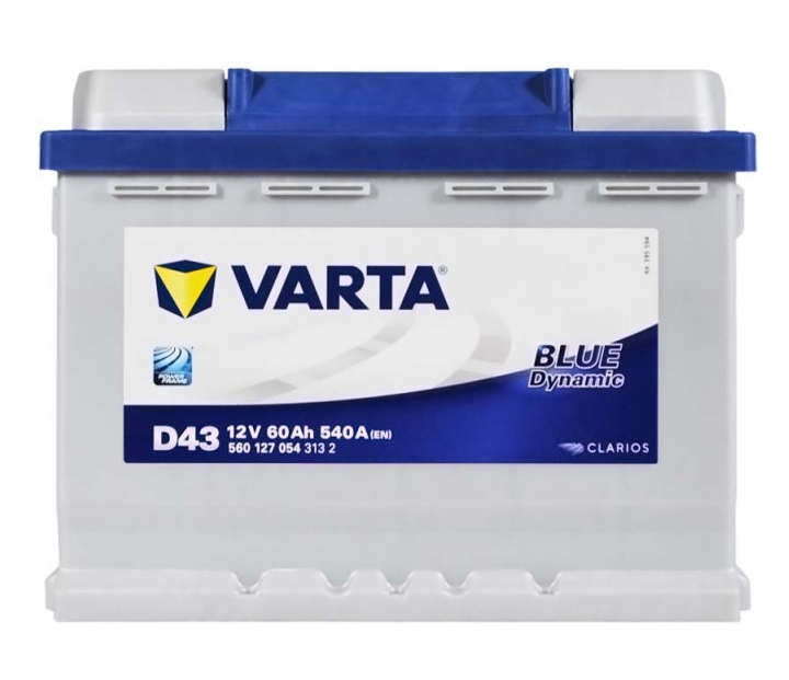 VARTA Blue Dynamic (D43) 60Ah 540A L+ (L2X)