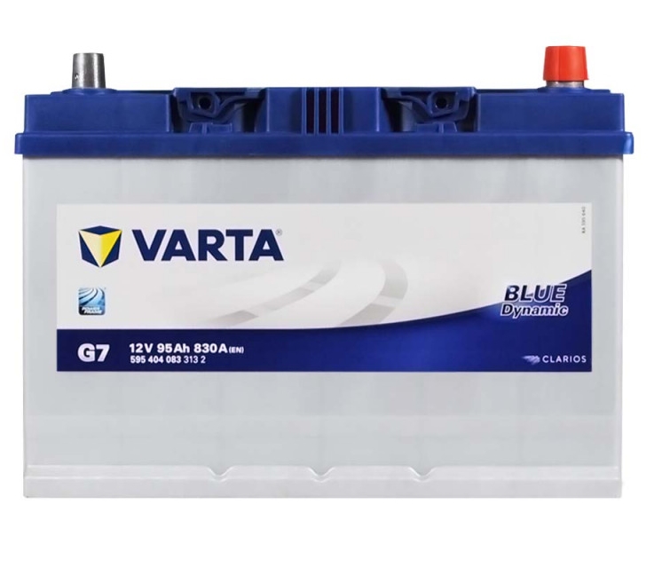 VARTA Blue Dynamic Asia (G7) 95Ah 830A R+  (D31)