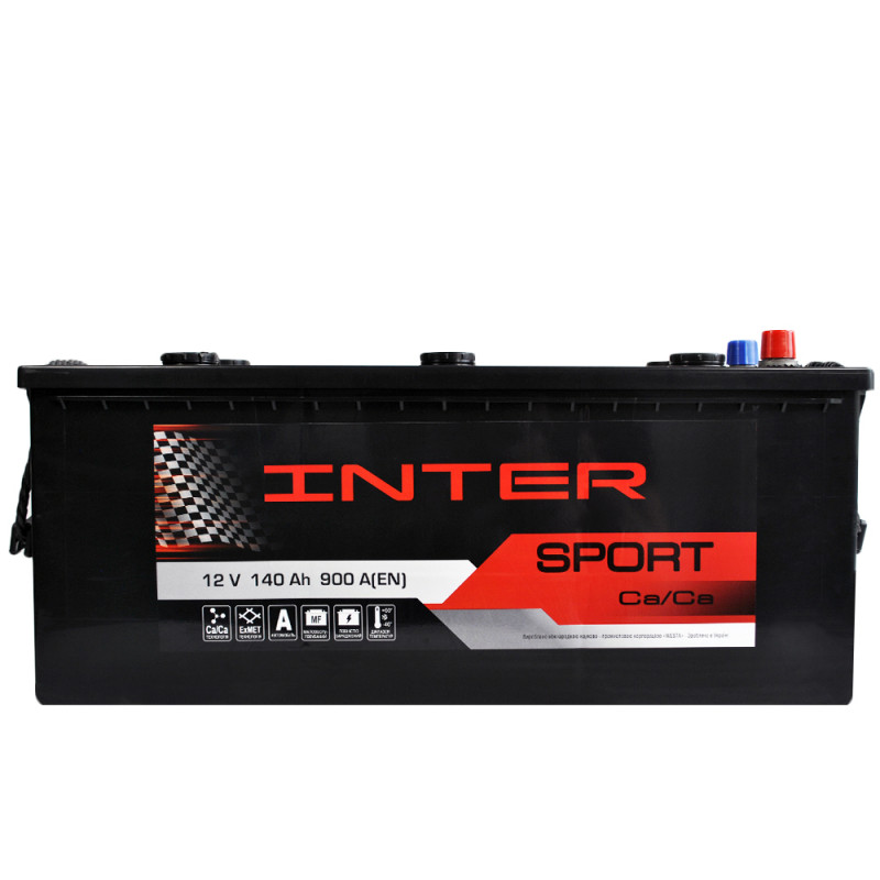 Акумулятор INTER Sport 140Ah 900A L+ (D4)