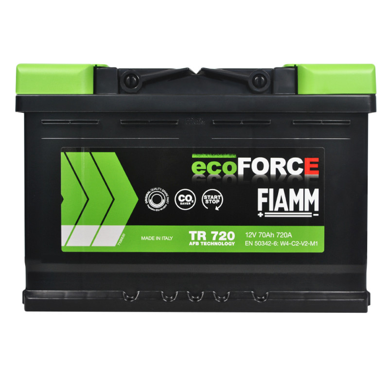 FIAMM Ecoforce AFB  70Аh 720А R+ (TR720) (L3)