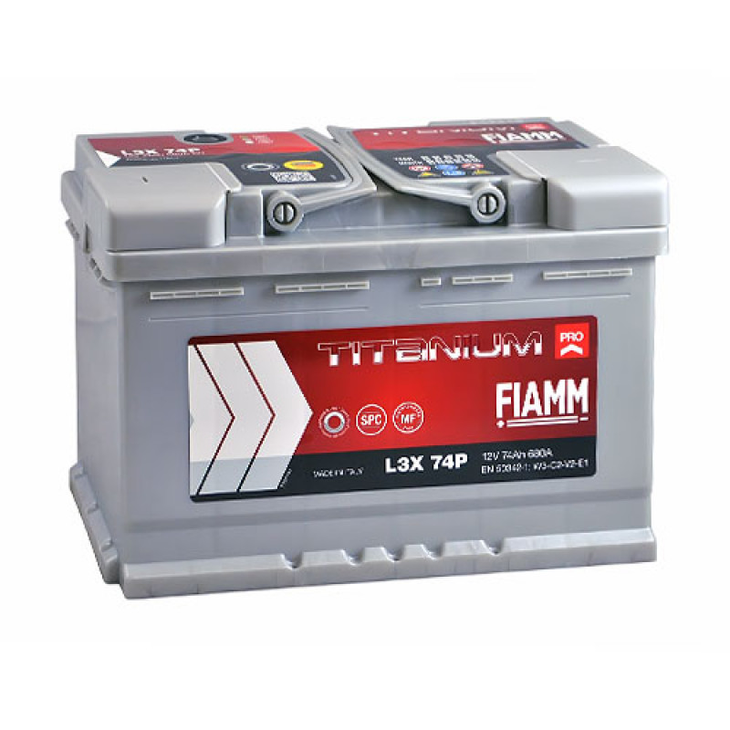 FIAMM Titanium Pro  74Аh 680А L+ (L3)