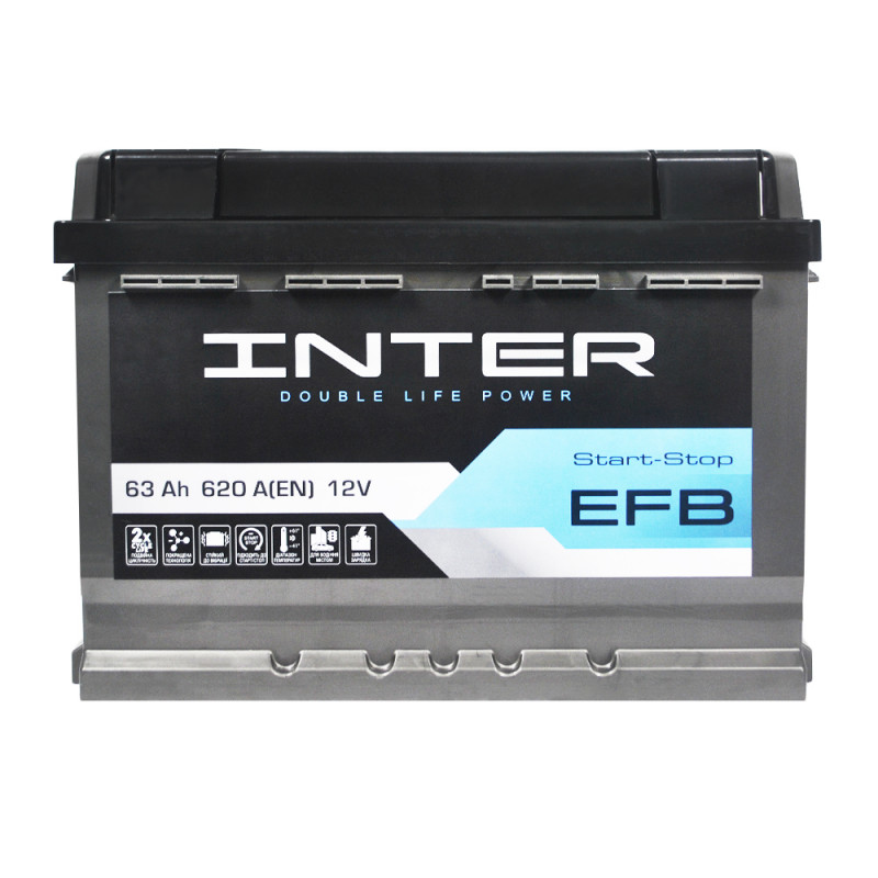 INTER EFB  63Ah 620A R+ (L2B)