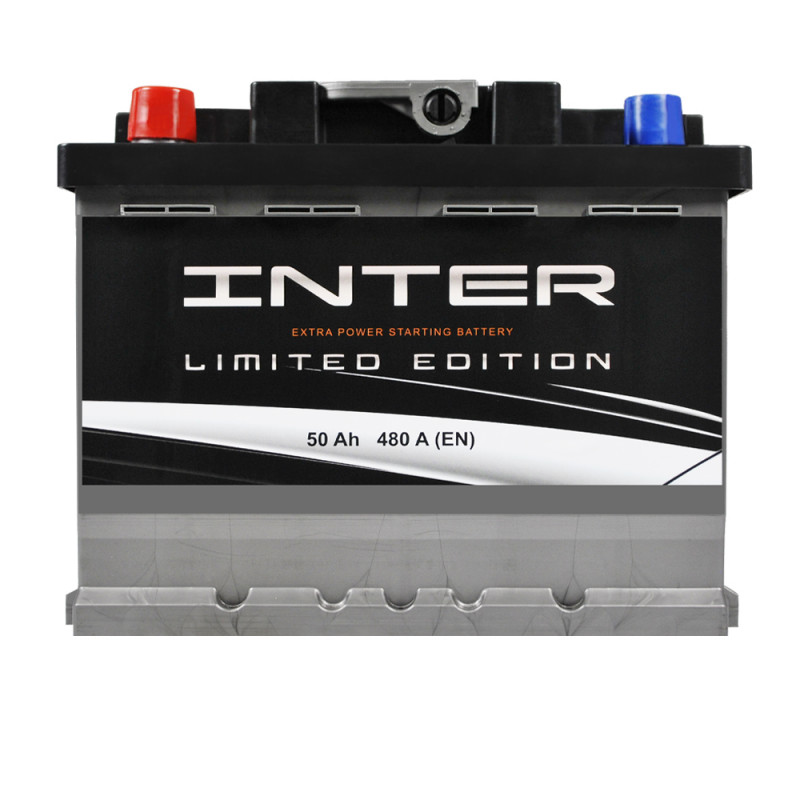 INTER limited edition  50Ah 480A L+