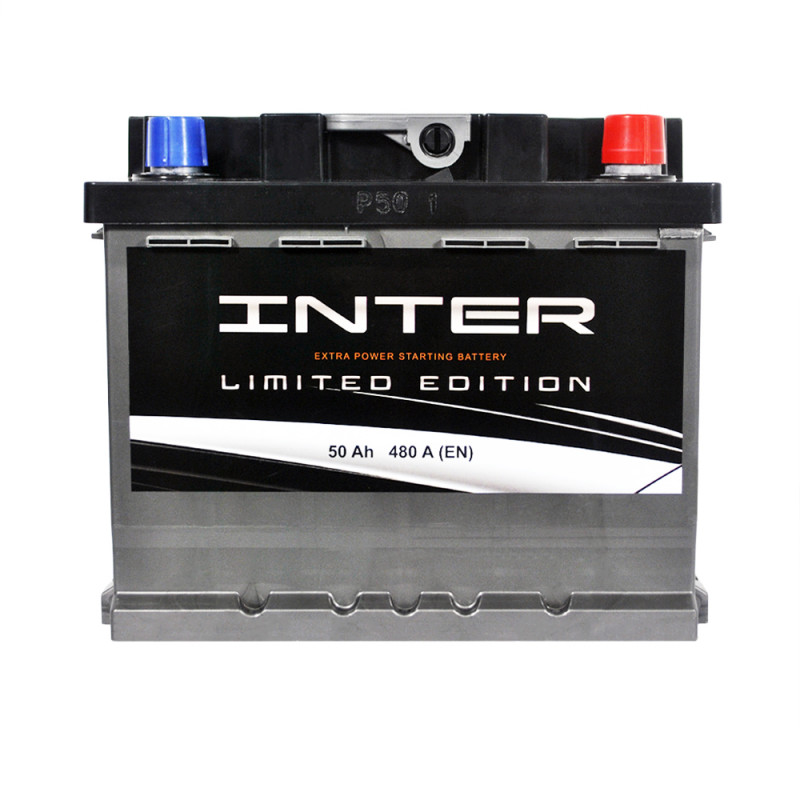 INTER limited edition  50Ah 480A R+