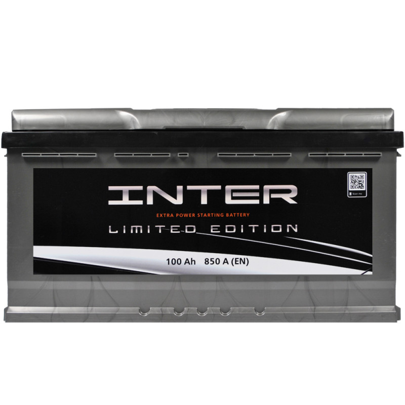 INTER limited edition 100Ah 850A R+ (L5)
