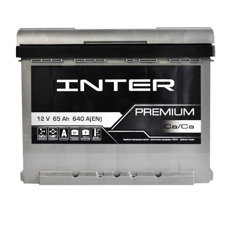 INTER Premium  65Ah 640A R+ (L2)