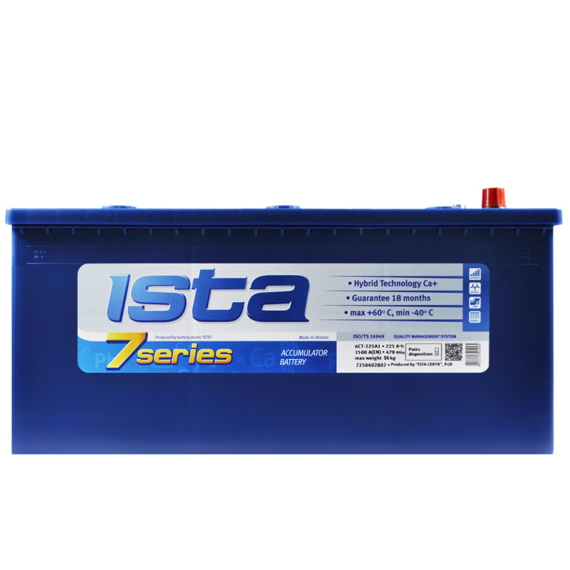 ISTA 7 Series 140Ah 850A L+ (D4)