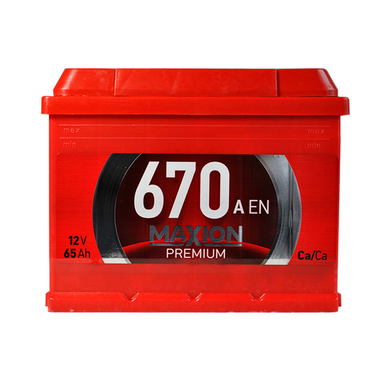 MAXION Premium 65Аh 670A R+ (L2)