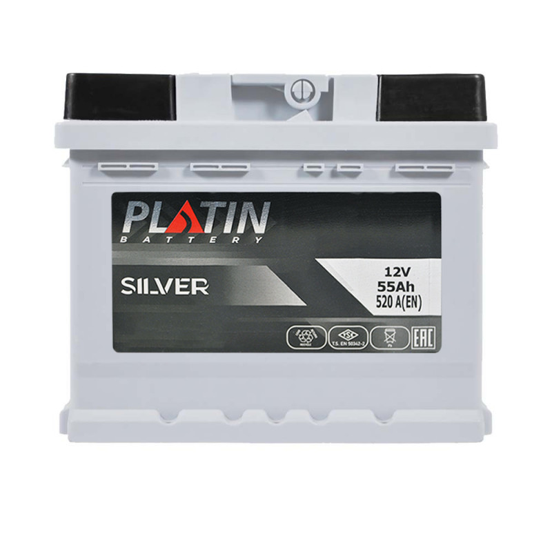 PLATIN Silver MF  55Ah 520A R+