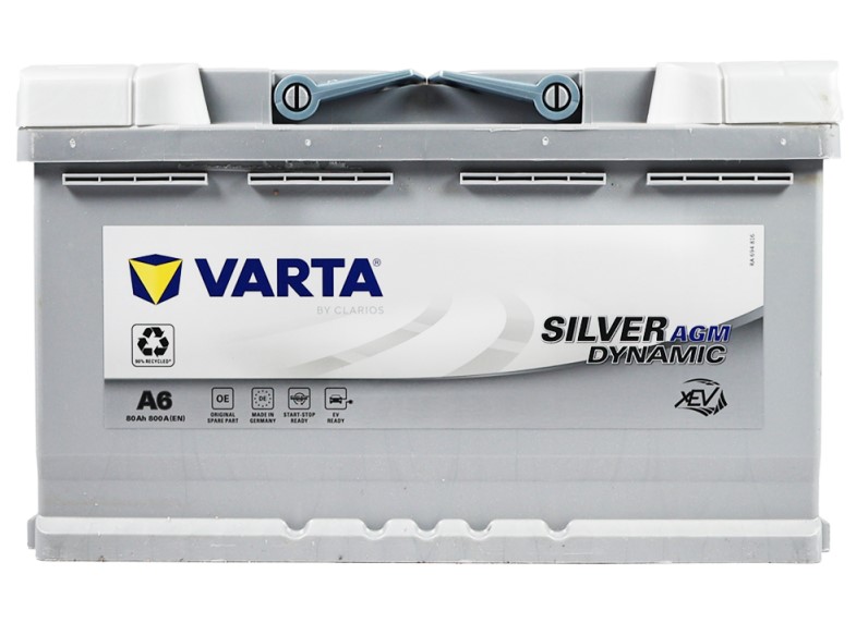 VARTA Silver Dynamic 80Ah 800А R+ AGM (A6)  (L4)
