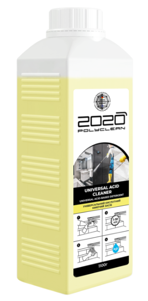 2020 Polyclean  Універсальний кислотний миючий засіб “Universal acid cleaner” 1,1 кг