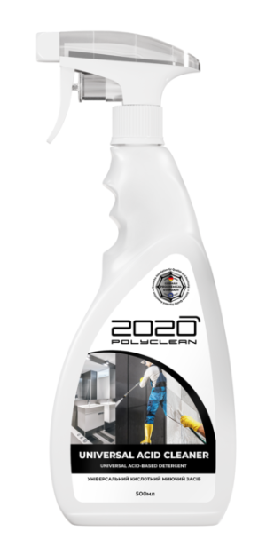 2020 Polyclean  Універсальний кислотний миючий засіб “Universal acid cleaner” 500 мл
