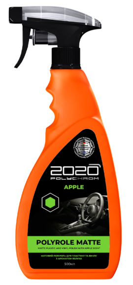 Polychrom 2020 Матовий поліроль для пластику яблуко "POLYROLE MATTE", 500 мл