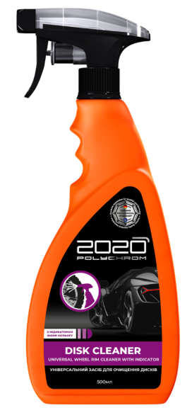 Polychrom 2020 Універсальний засіб для очищення дисків з індикатором "DISK CLEANER", 500 мл