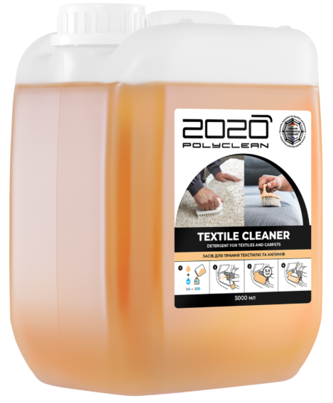 2020 Polyclean  Засіб для прання текстилю та килимів "TEXTILE CLEANER", 5л.