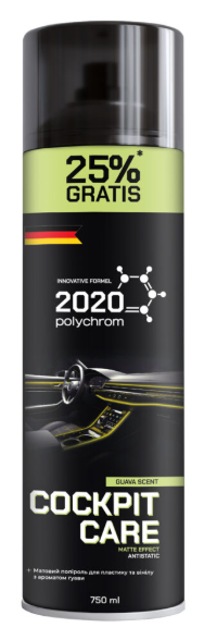Polychrom 2020 Матовий поліроль для пластику ГУАВА "POLYROLE MATTE", 750 мл