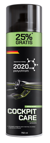 Polychrom 2020 Матовий поліроль для пластику ЯБЛУКО "POLYROLE MATTE", 750 мл