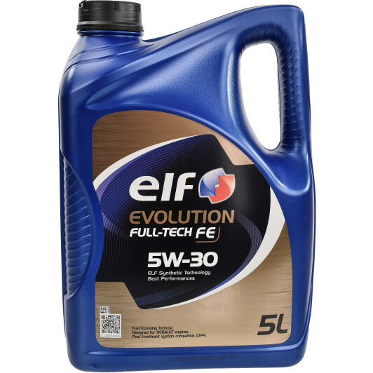 ELF EVOLUTION FULLTECH FE  5w30 5л