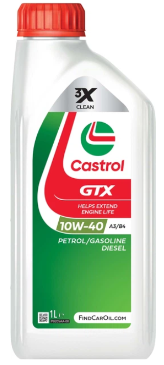 CASTROL GTX ULTRACLEAN  10W40 A3/B4  1л.