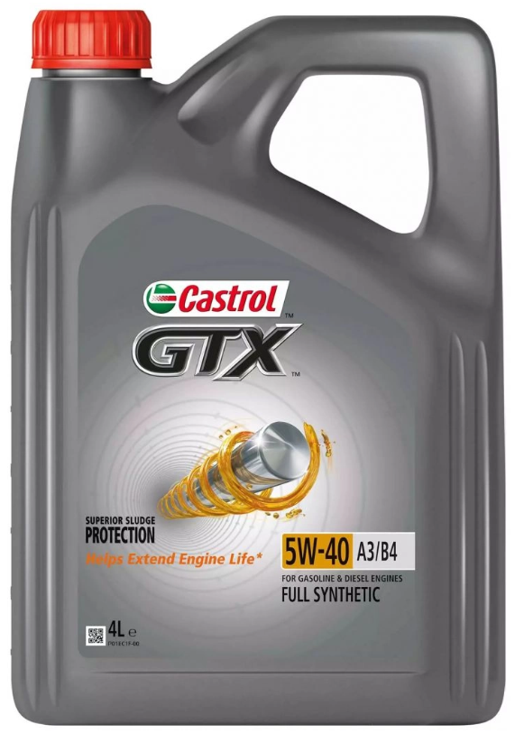 CASTROL GTX 5W-40 A3/B4 4л